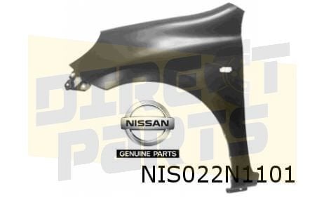 Nissan Micra (6/13-4/17) voorscherm Links Origineel! F31013H, -, Verzenden, -, Nieuw