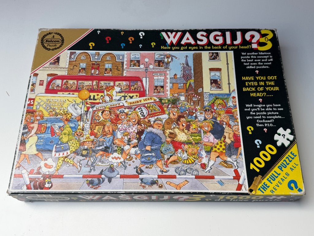 Leuke WASGIJ Original  puzzels te koop.   Nr 1 t/m 7 !!, Hobby en Vrije tijd, Denksport en Puzzels, Ophalen of Verzenden, 500 t/m 1500 stukjes