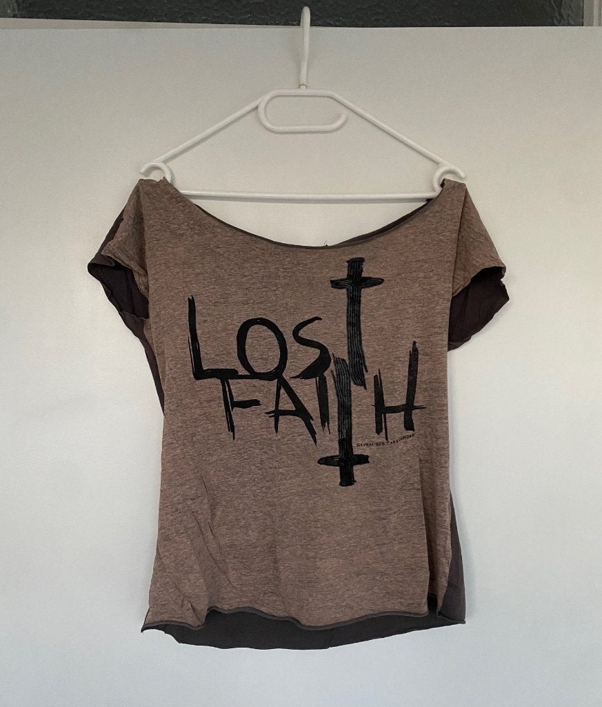 Seven Sisters top shirt roze grijs Lost Faith mt M 38 sting, Maat 38/40 (M), Seven Sisters, Ophalen of Verzenden, Zo goed als nieuw