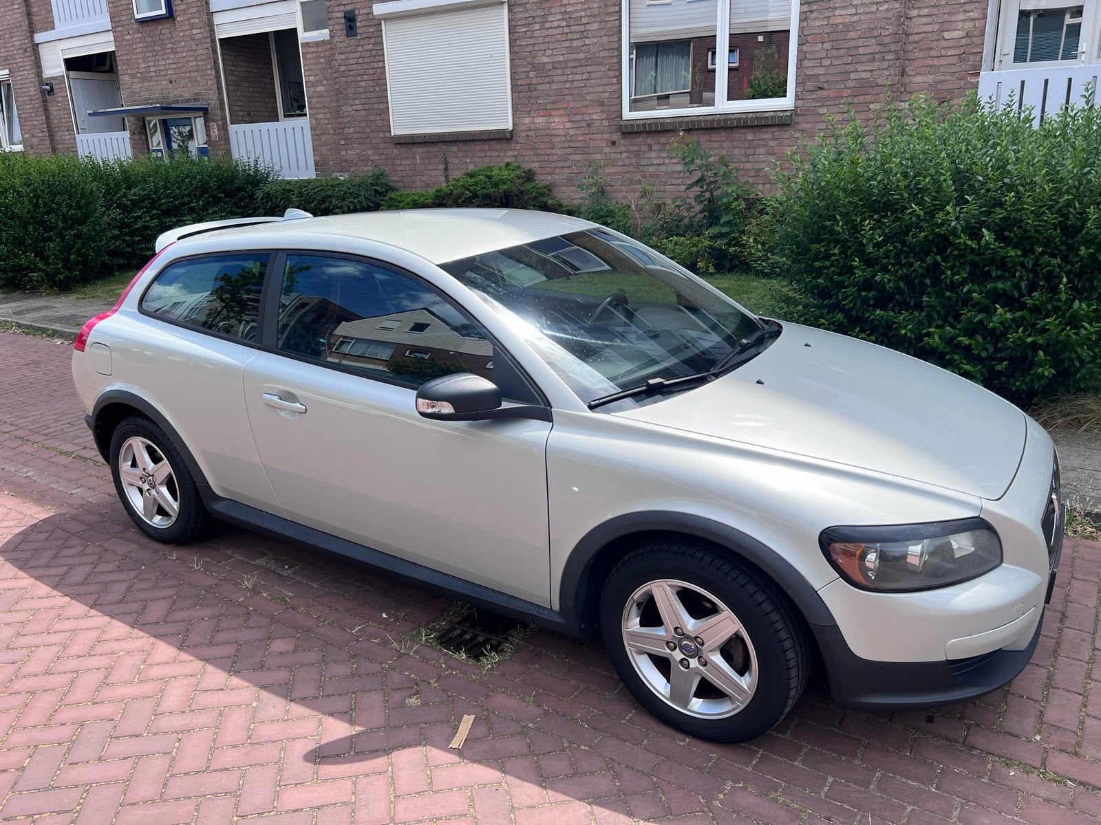 Volvo C30 1.6 2008 Wit/metallic Airco, Voorwielaandrijving, 1596 cc, Stof, 4 cilinders