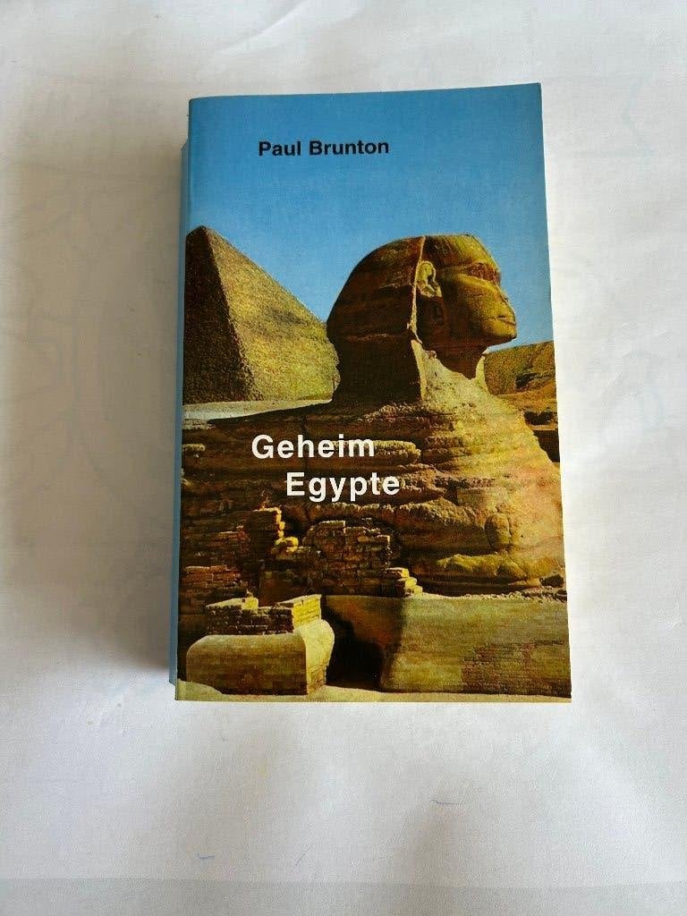 Geheim Egypte door Paul Brunton, Ophalen of Verzenden, Zo goed als nieuw, Achtergrond en Informatie