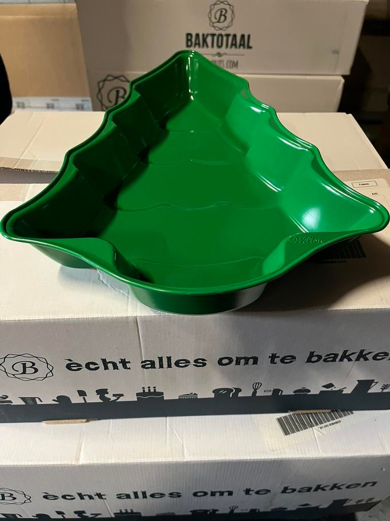 Kerstboom bakvorm., Hobby en Vrije tijd, Taarten en Cupcakes maken, Ophalen of Verzenden, Nieuw, Taarten, Bakvorm