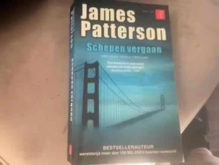 Schepen vergaan - James Patterson (Thriller), Gelezen, James Patterson, Ophalen of Verzenden, Amerika