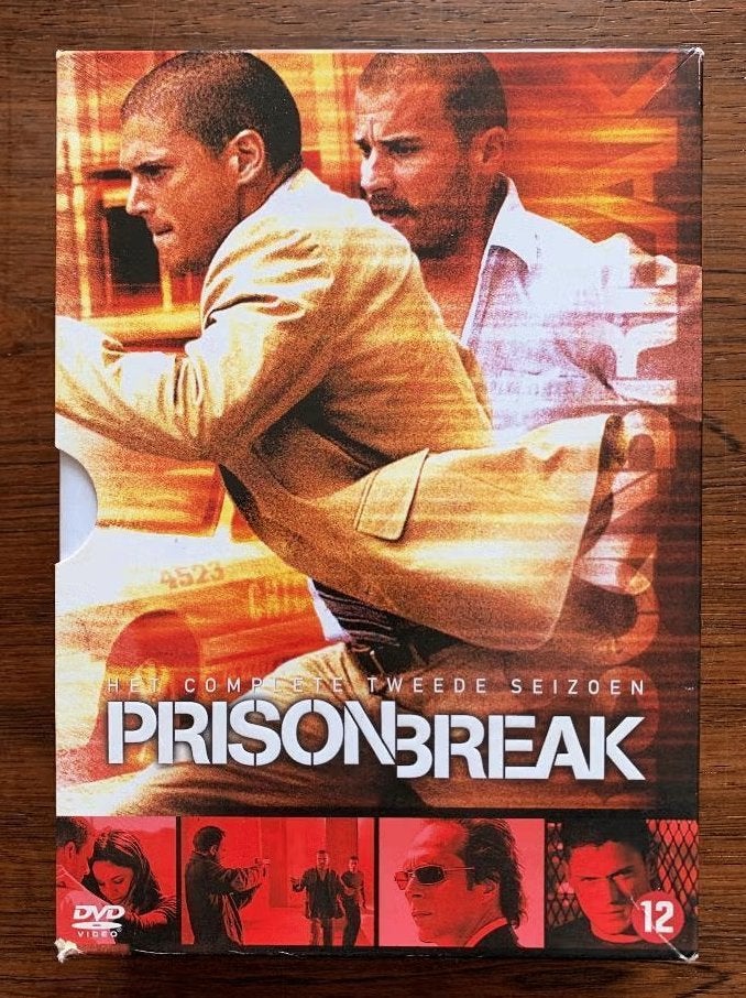 6-DVD Prison Break; het complete tweede seizoen; Wentworth M, Vanaf 12 jaar, Ophalen of Verzenden, Zo goed als nieuw, Actie en Avontuur
