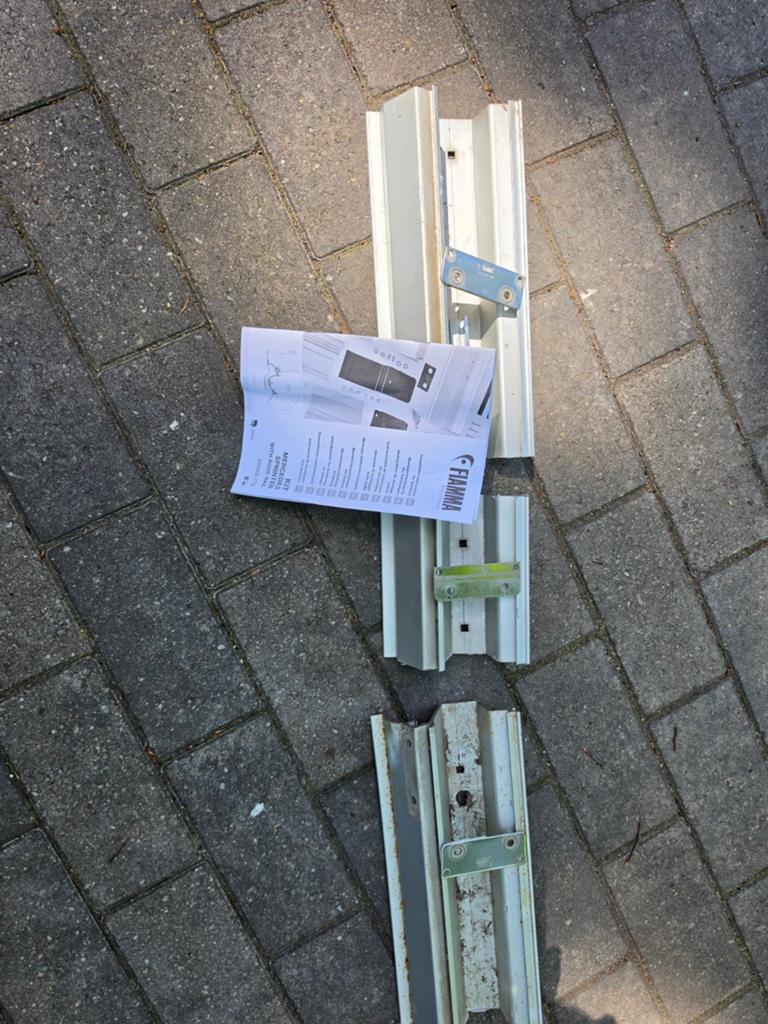 Fiamma luifelbevestiging voor Mercedes Sprinter vw crafter t, Ophalen of Verzenden, Gebruikt