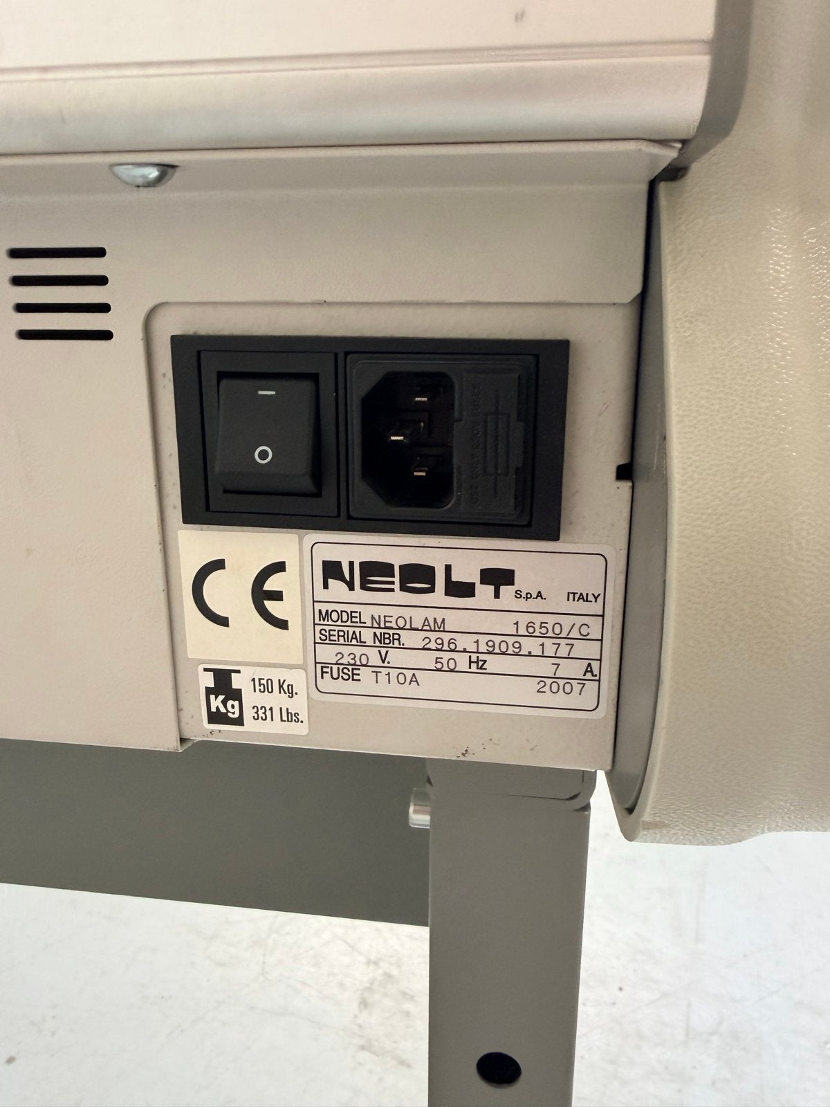 Neolt Laminator 1650/C - Werkt, maar schiet soms in storing, Ophalen
