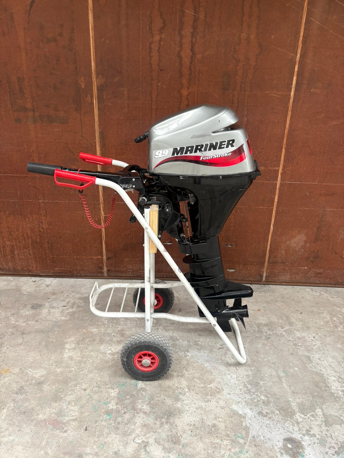 Mariner 9,9 pk, Watersport en Boten, Ophalen, Zo goed als nieuw, Benzine