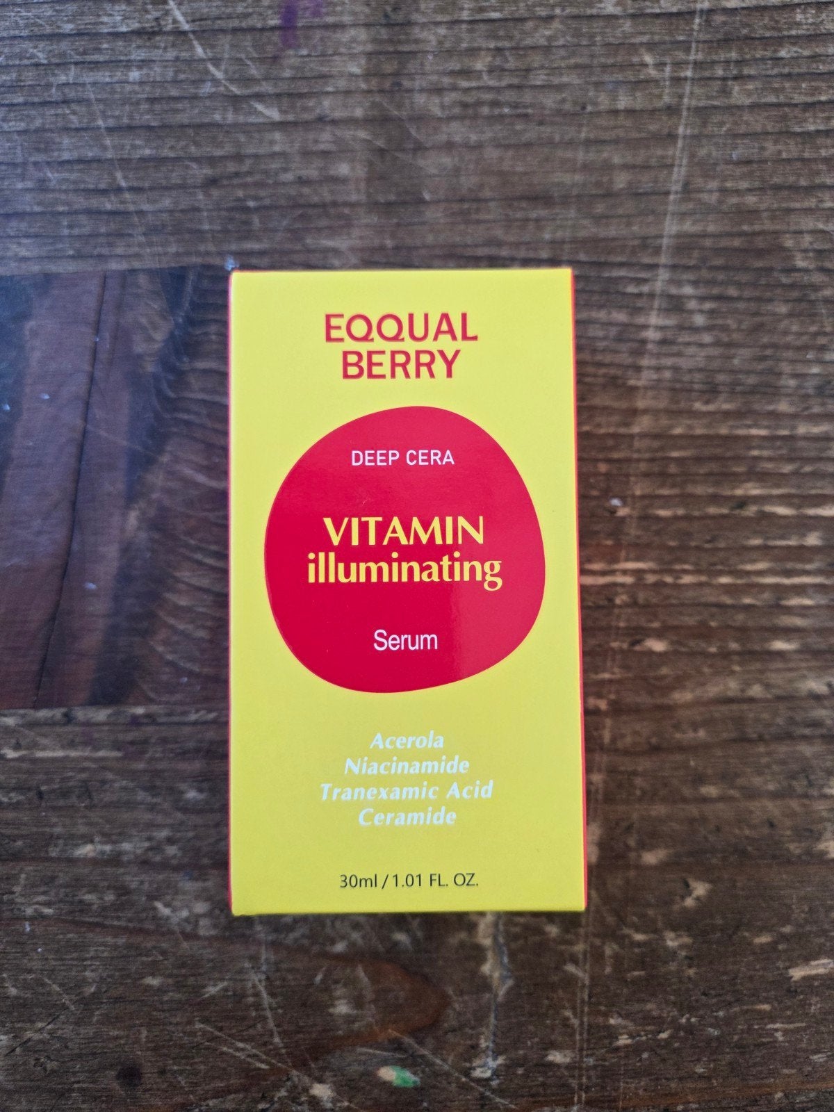 EQQUALBERRY Vitamine Illuminating Serum - 30ml, Ophalen of Verzenden