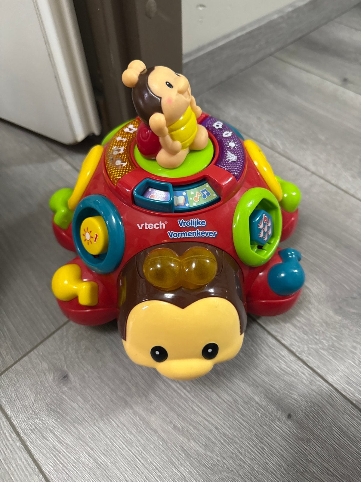 VTech Vrolijke Vormenkever - Interactief Baby Speelgoed, Ophalen of Verzenden, Gebruikt, Overige typen, Met licht