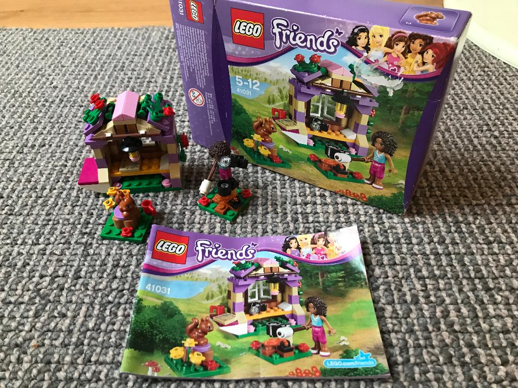 Lego friends 41031 bbq, Lego, Ophalen of Verzenden, Zo goed als nieuw, Compleet