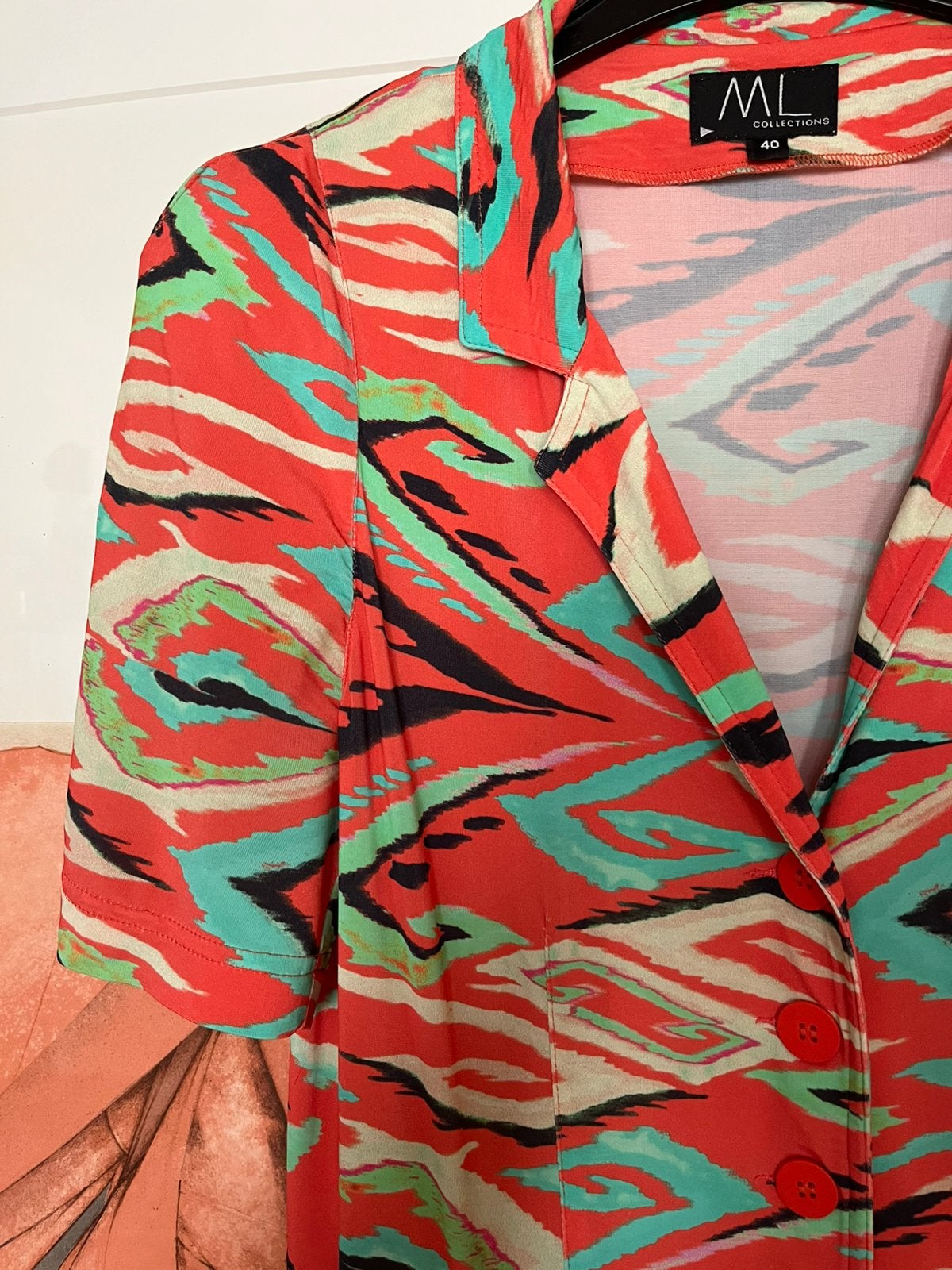 Ml collection jurkje Maat 40, Kleding | Dames, Ophalen of Verzenden, Gedragen, Maat 38/40 (M), Oranje