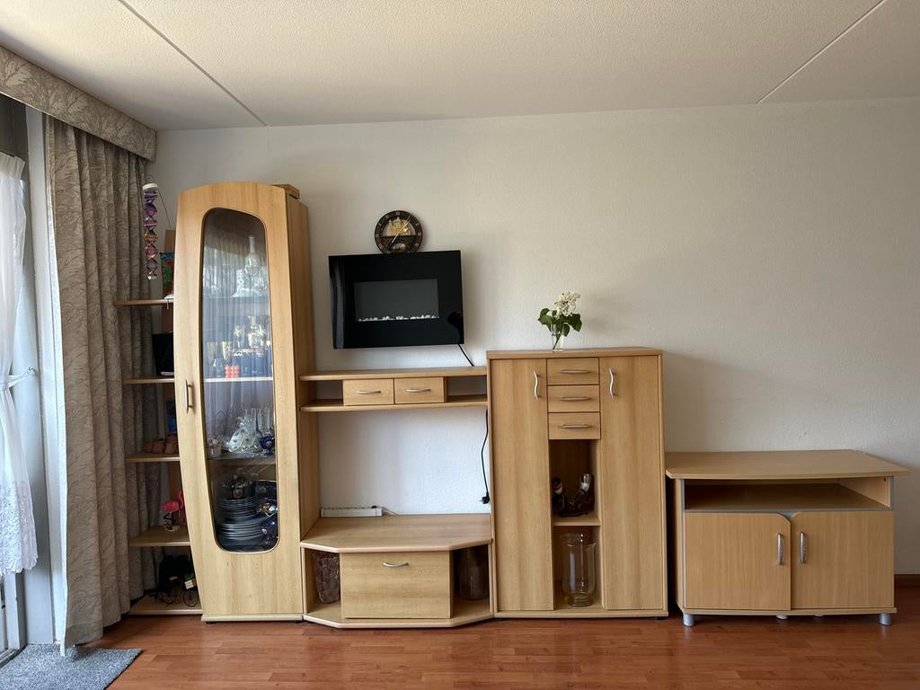 5-delige Woonkamermeubels - Complete Set, Gebruikt, 300 cm of meer, Ophalen of Verzenden, Met lade(s)