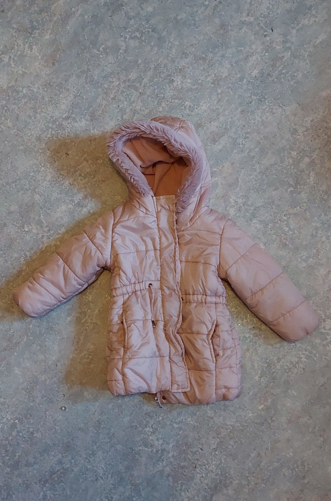roze jas, Ophalen, Gebruikt, Meisje, Jas