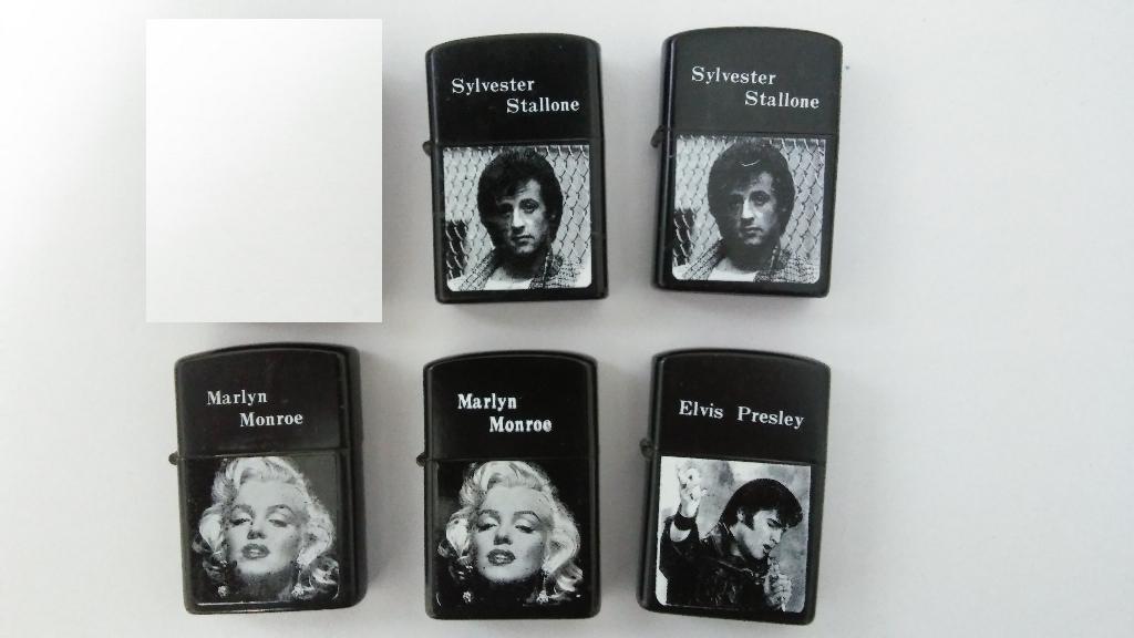 Sylvester Stallone Marilyn Monroe Elvis aansteker acteur, Verzenden, Gebruikt