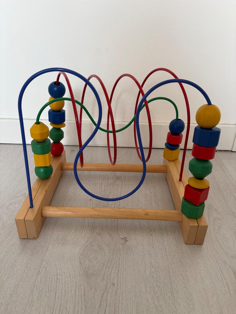 ikea Kralenspiraal kralendoolhof montessori speelgoed 5,00 !, Ophalen, Zo goed als nieuw, Overige typen