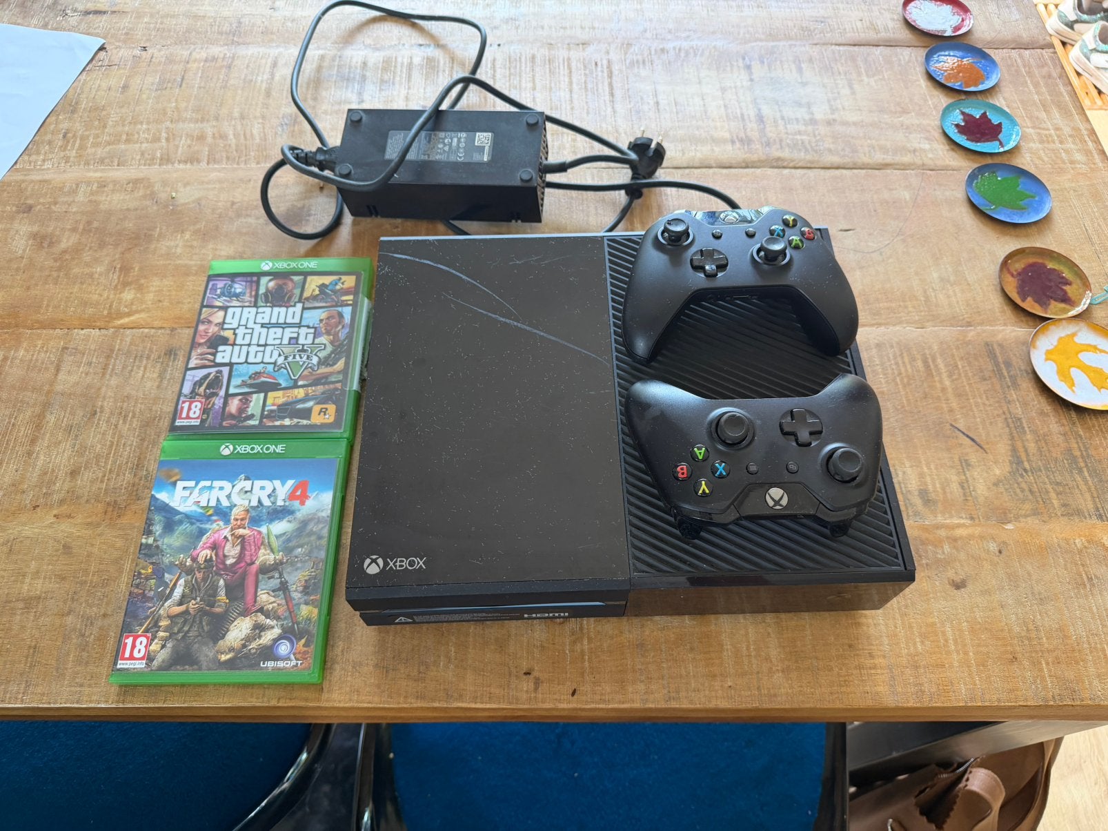 Xbox One 500GB, Ophalen, Met 2 controllers, Zo goed als nieuw, 500 GB