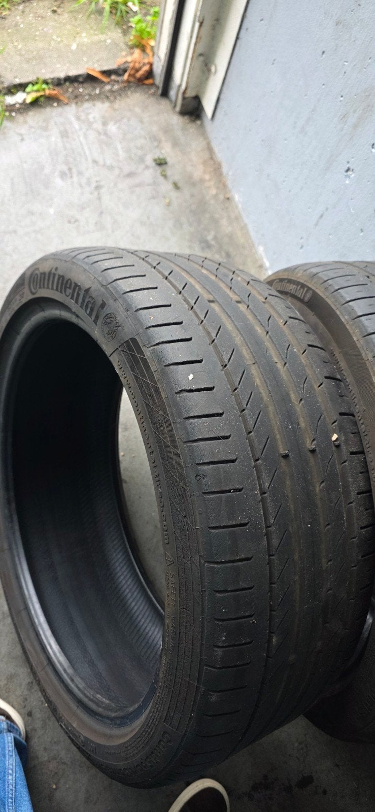 2 x Michelin en 2 x Continental, Auto-onderdelen, Ophalen, 18 inch, Band(en), Zomerbanden