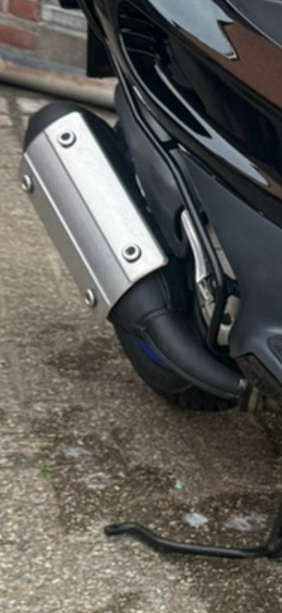Sm06+spacer+rvs bocht, Ophalen of Verzenden, Zo goed als nieuw, Uitlaat, Piaggio