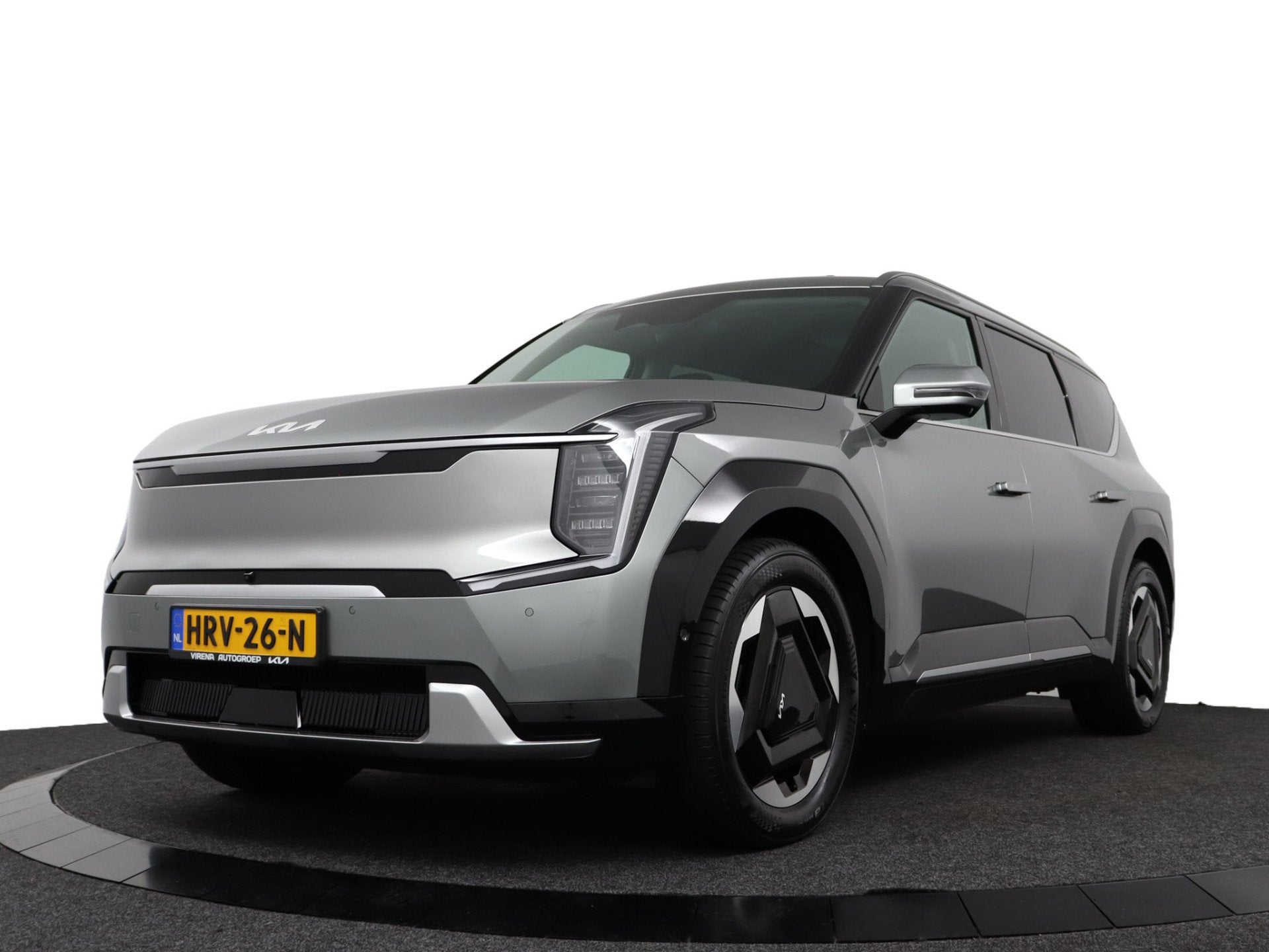 Kia EV9 Plus Advanced AWD 99.8 kWh - Panoramisch schuif-/kan, Auto's, Automaat, 2531 kg, 385 pk, Met garantie (alle)