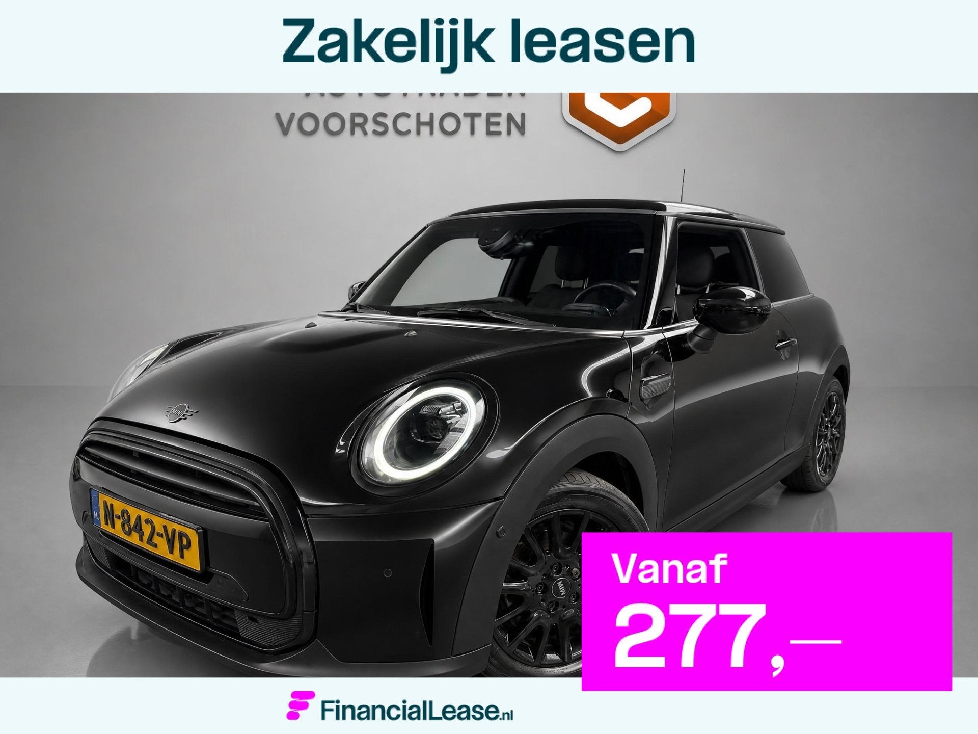 Mini 3-Deurs 1.5 Cooper Classic |Achteruitrijcamera|Carplay|, Automatische klimaatregeling, Gebruikt, 4 stoelen, Origineel Nederlands