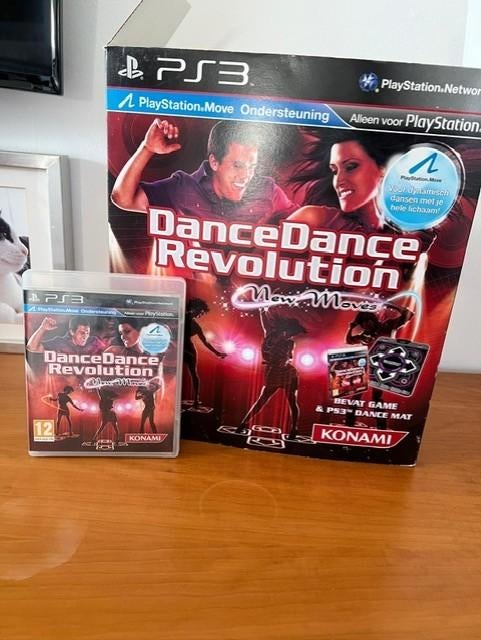 Play station 3 DANCE DANCE REVOLUTION, Ophalen, Muziek, Gebruikt, 2 spelers