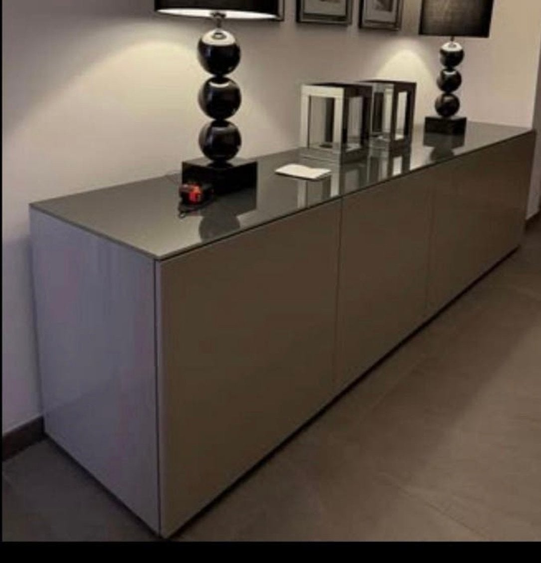 Moderne Salontafel, eettafel, tv-meubel & dressoir., Ophalen, Zo goed als nieuw, 200 cm of meer, Minder dan 100 cm