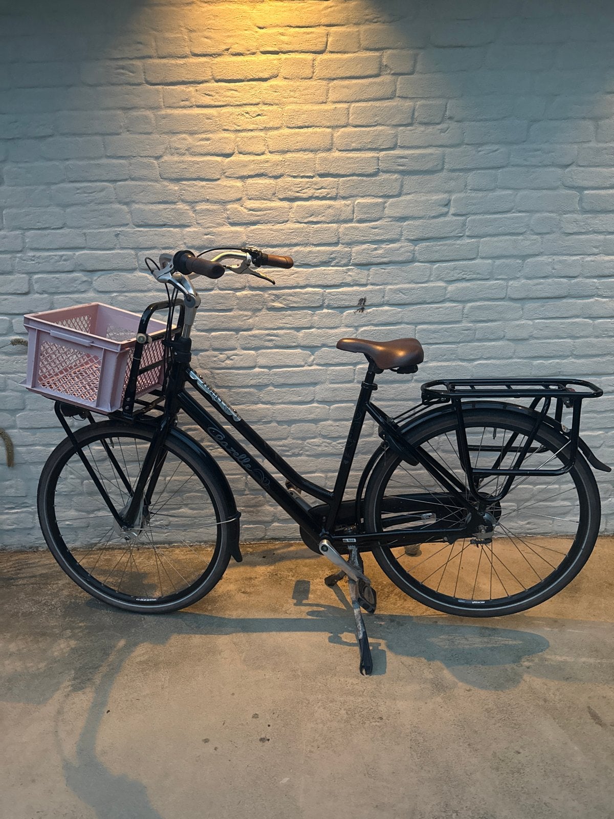 Gazelle Miss Grace damesfiets met voordrager, Gebruikt, Versnellingen, Ophalen of Verzenden, 50 tot 53 cm