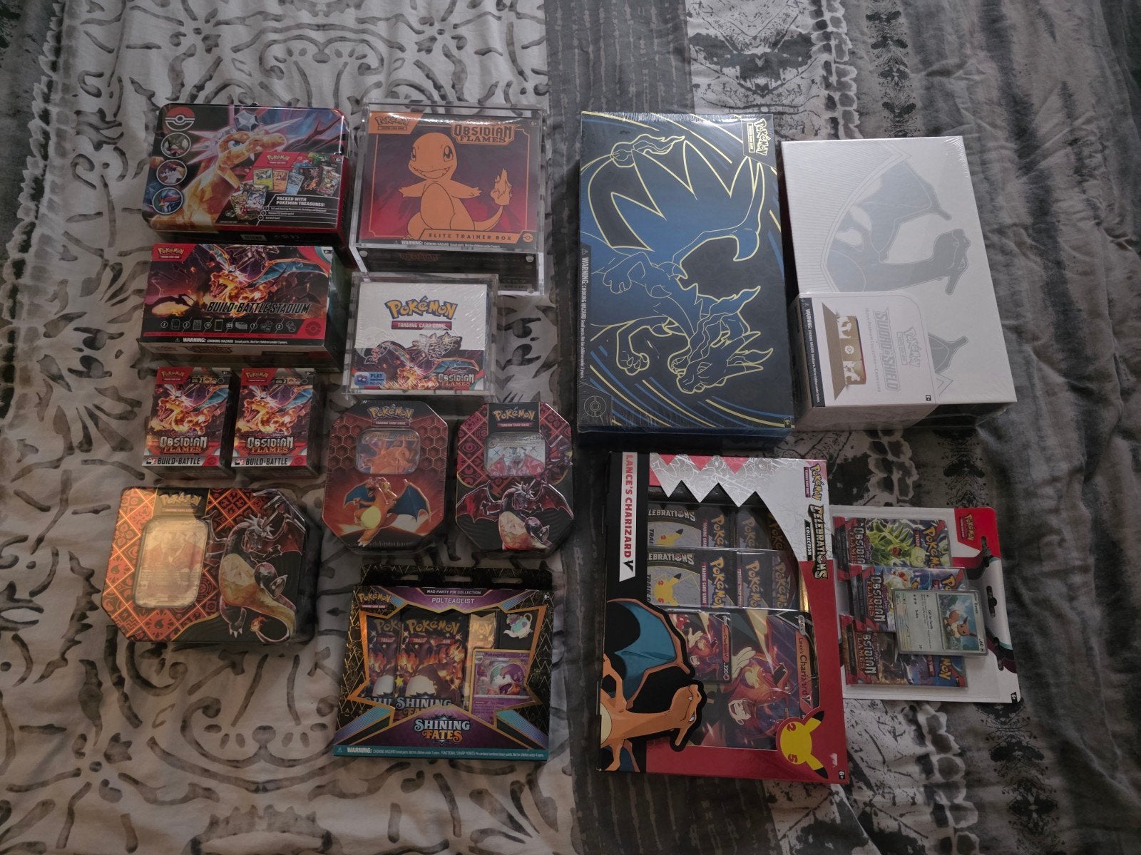 Pokemon Charizard Thema Sealed Collectie, Ophalen, Nieuw, Boosterbox