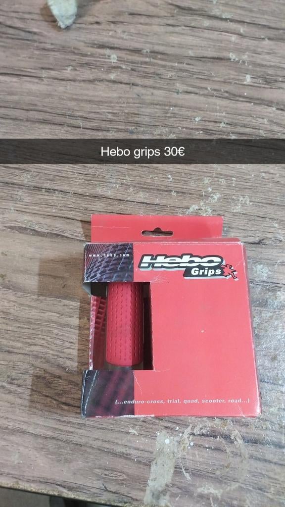 Hebo Grips - Rood - Nieuw in verpakking, Ophalen of Verzenden, Nieuw, HEBO