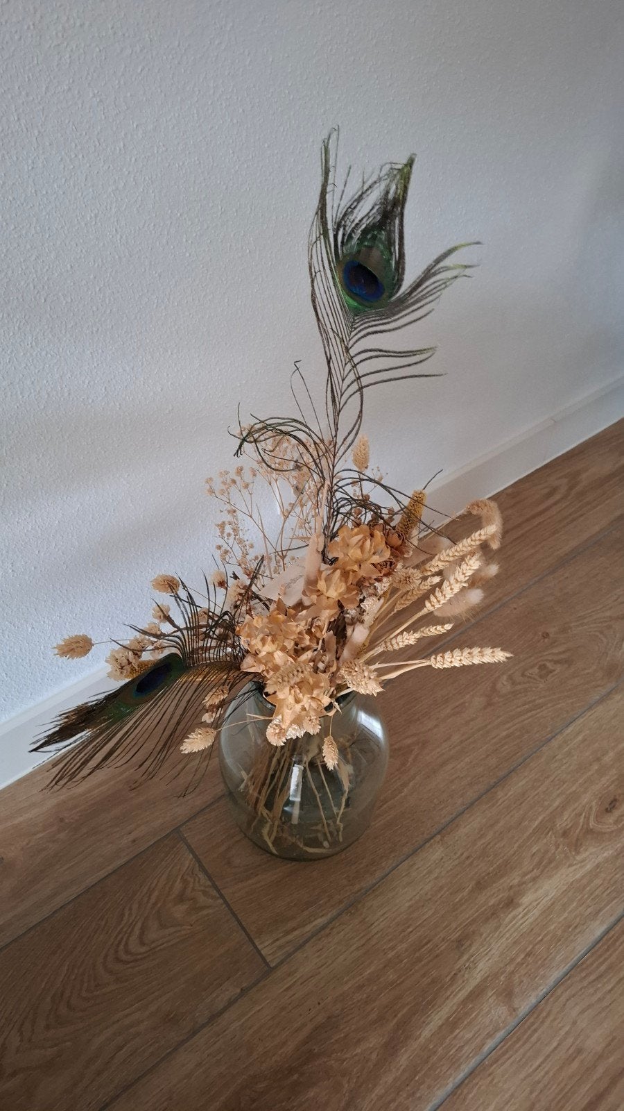 leuke bos droogbloemen, Huis en Inrichting, Woonaccessoires | Droogbloemen, Ophalen, Zo goed als nieuw