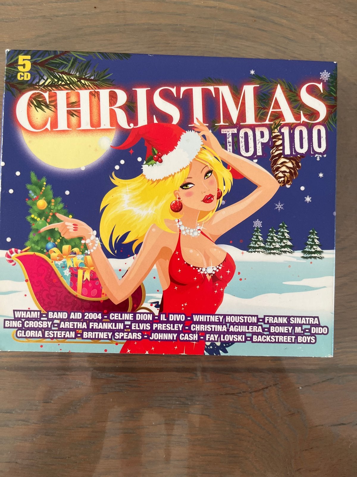 Christmas Top 100 - 5 CD Boxset met Kerstmuziek, Ophalen of Verzenden, Zo goed als nieuw, Kerst, Boxset