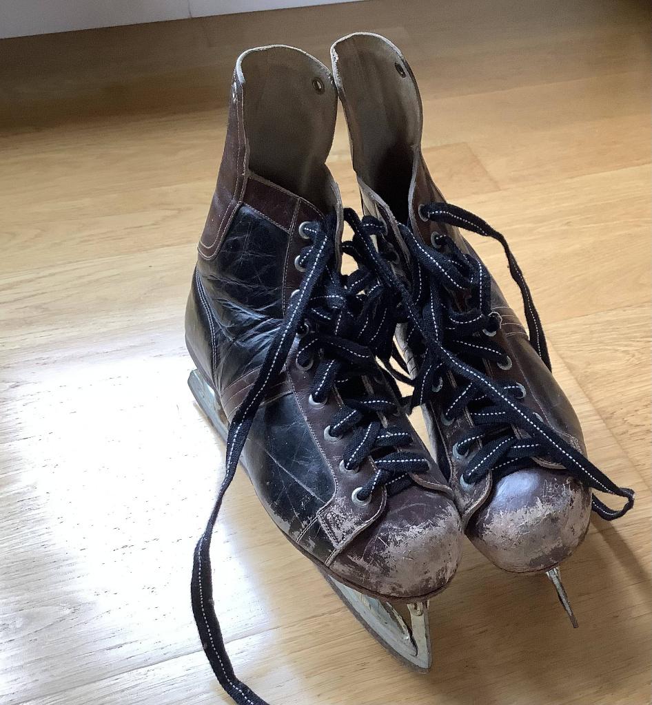 Schaatsen, vintage, Overige merken, Gebruikt, Ophalen of Verzenden, IJshockeyschaatsen