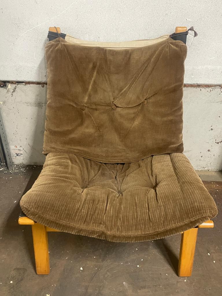 Leuke vintage stoel - Pander - Deens design, Ophalen, Design, 75 tot 100 cm, Zo goed als nieuw