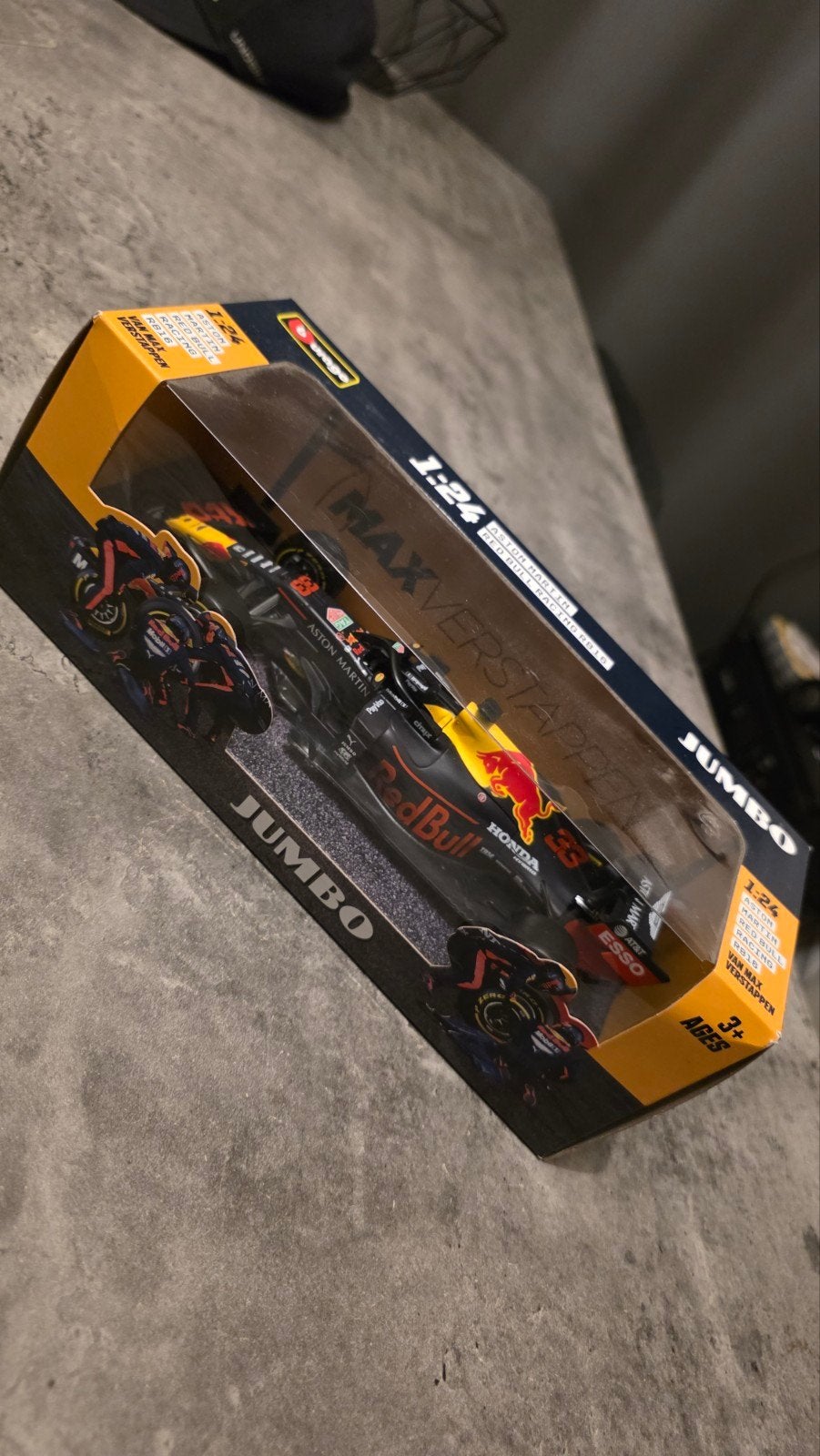 Max Verstappen schaalmodel GP Oostenrijk 2020 Burago, Hobby en Vrije tijd, Modelauto's | 1:24, Ophalen of Verzenden