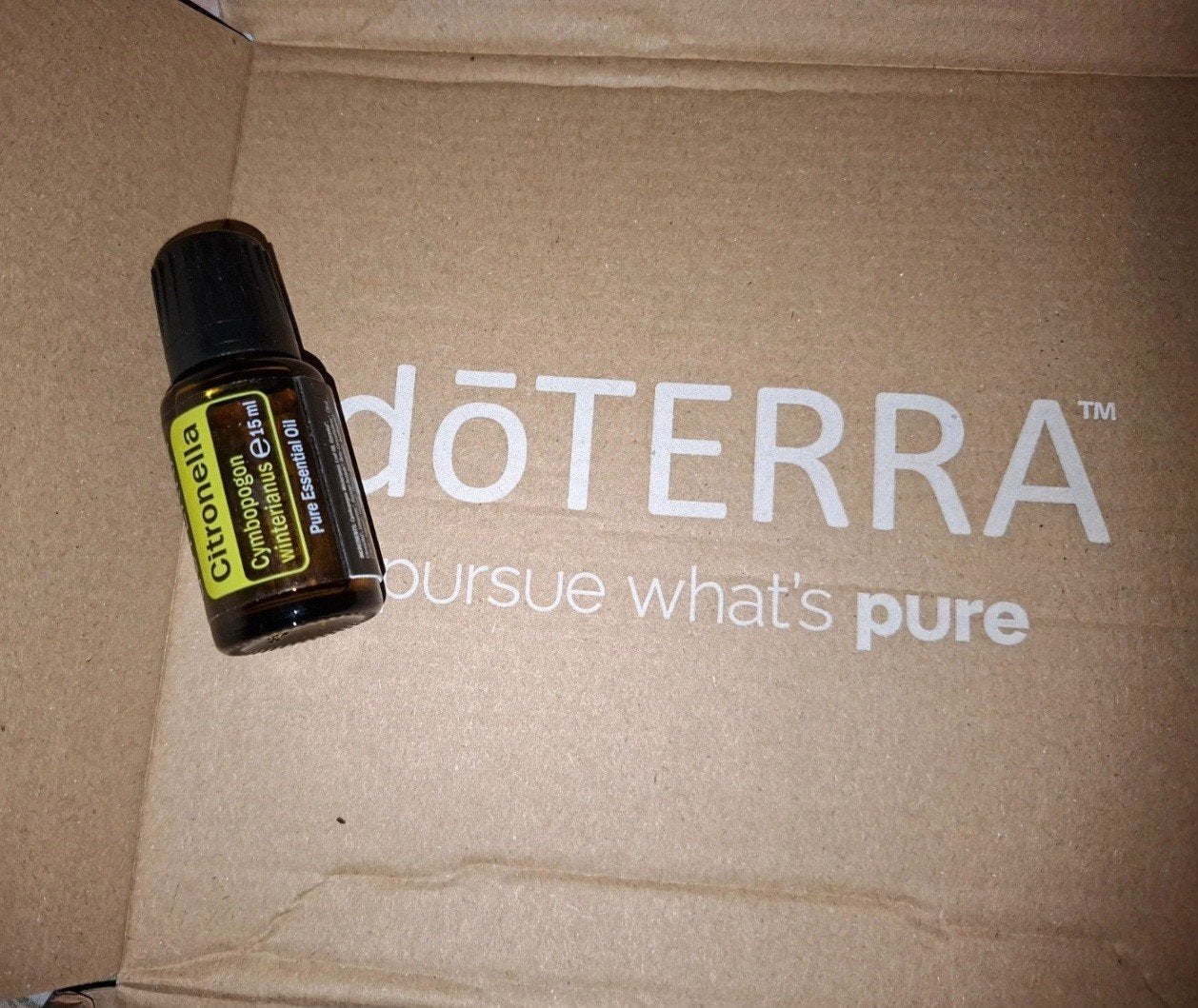 doTERRA Citronella Pure Essentiële Olie 15ml, Ophalen of Verzenden, Nieuw, Overige typen