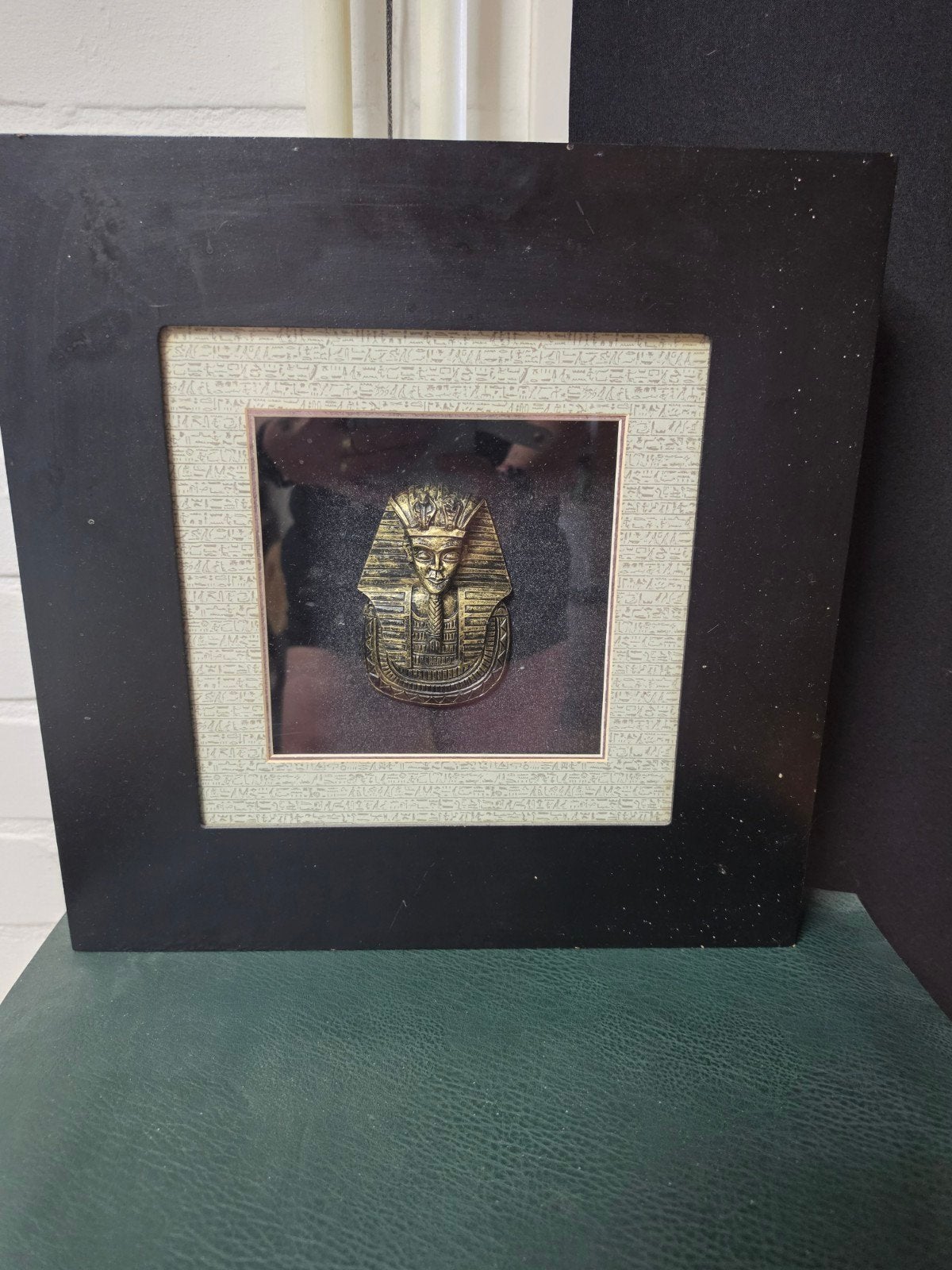 farao schilderij, Huis en Inrichting, Woonaccessoires | Lijsten, Ophalen, Hout