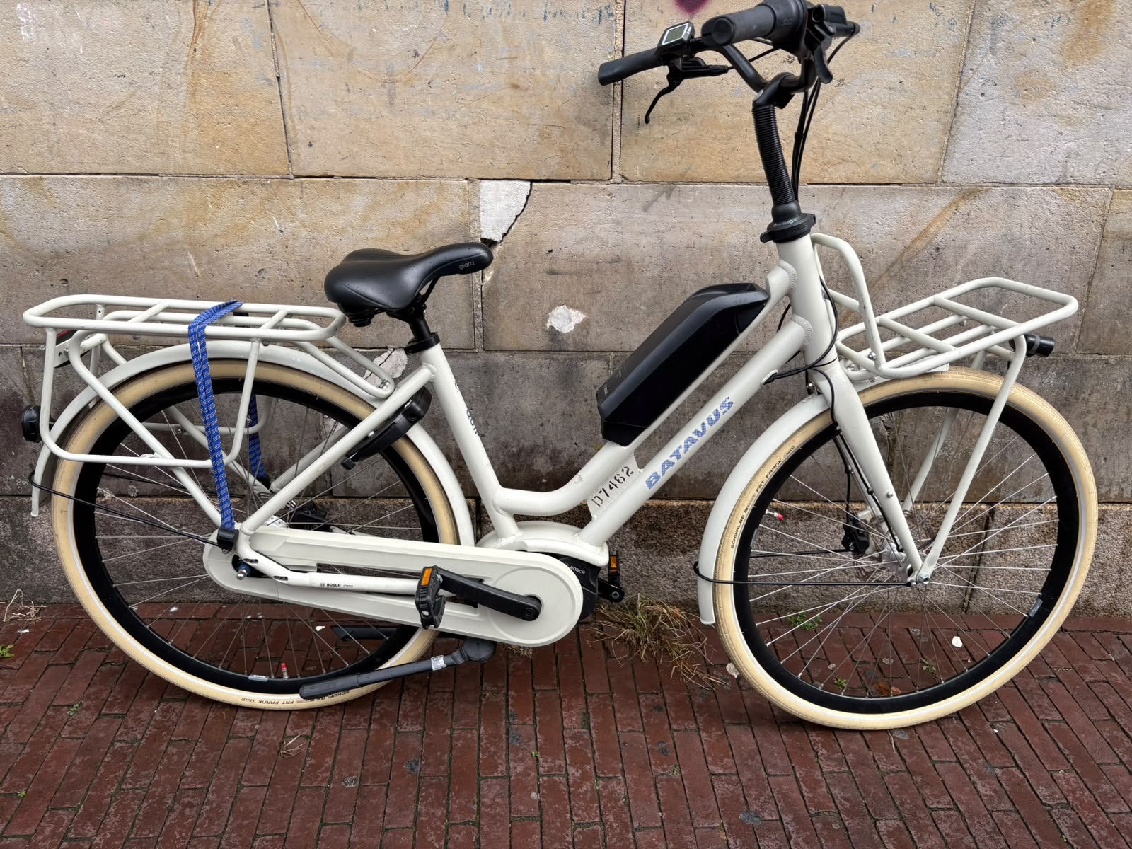 Batavus quip elektrische dames fiets transport fiets, Ophalen of Verzenden, Zo goed als nieuw, Batavus