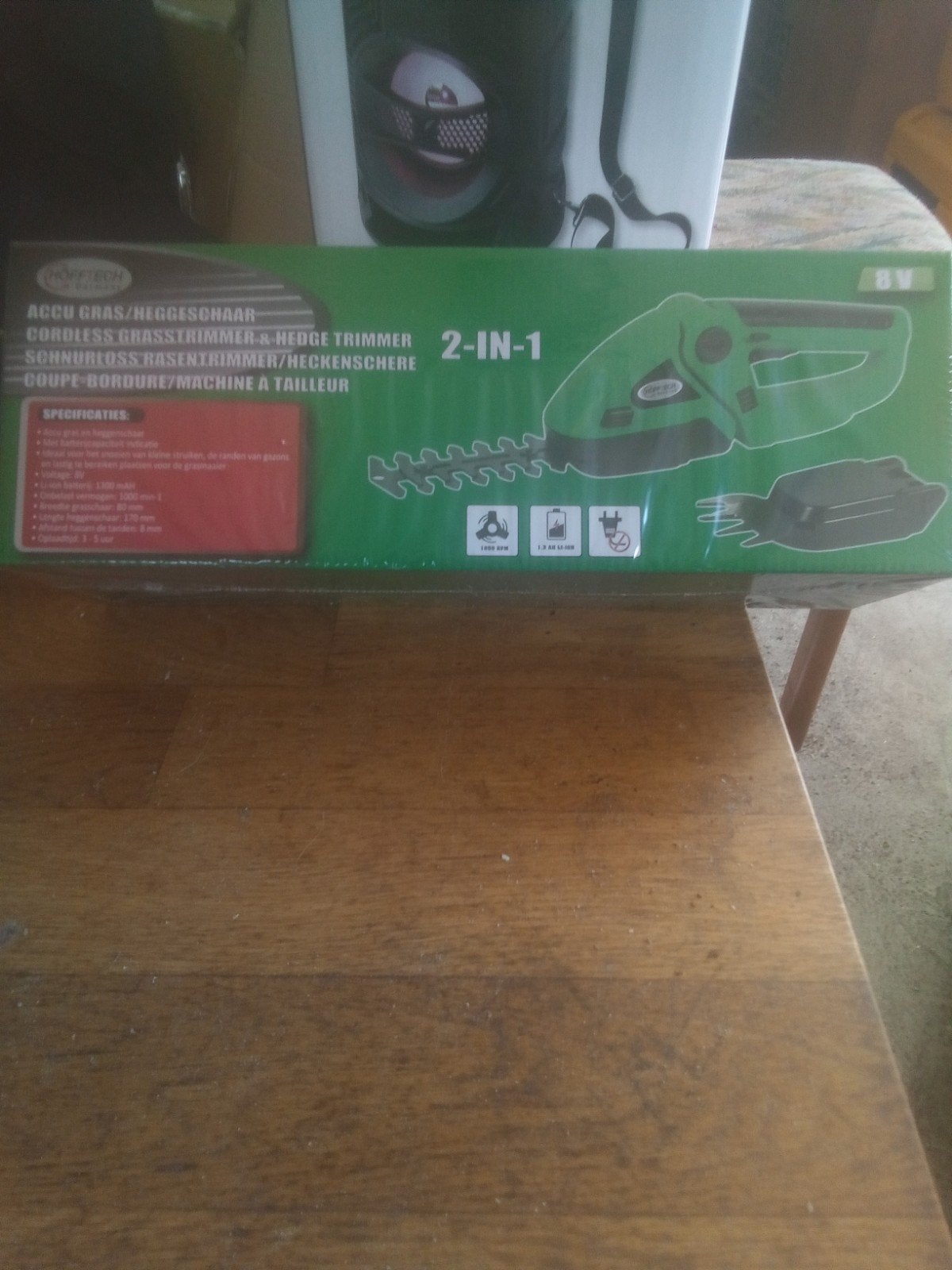 Nieuwe accu gras- en heggenschaar 2-in-1, Ophalen of Verzenden, Nieuw, Accu, MY-TECH