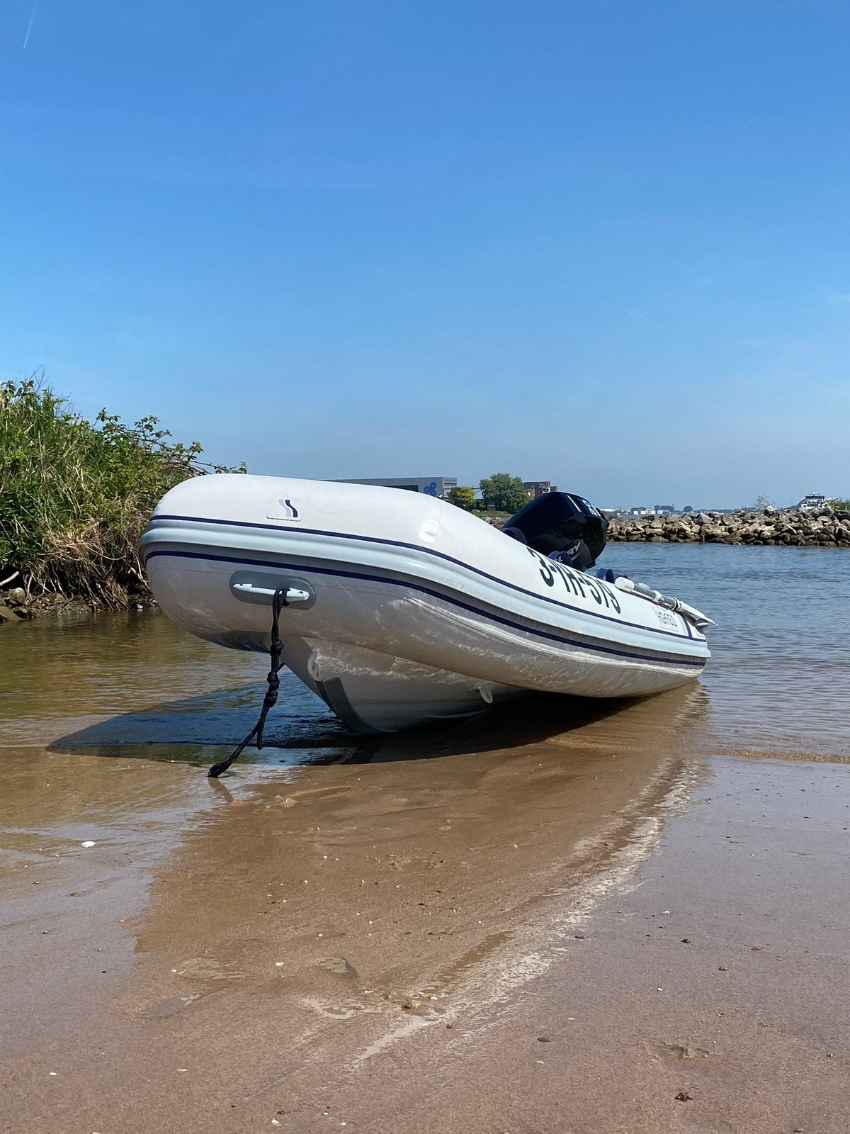 Highfield Classic 310 PVC RIB 2023 Aluminium Bodem, Watersport en Boten, Rubberboten, Ophalen, Aluminium, Gebruikt, Buitenboordmotor