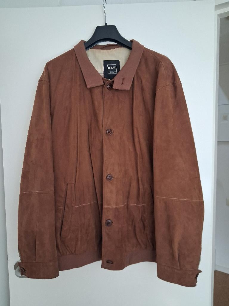 jas heren, maat 54,  zomer, Maat 52/54 (L), Bruin, Verzenden, Bsm