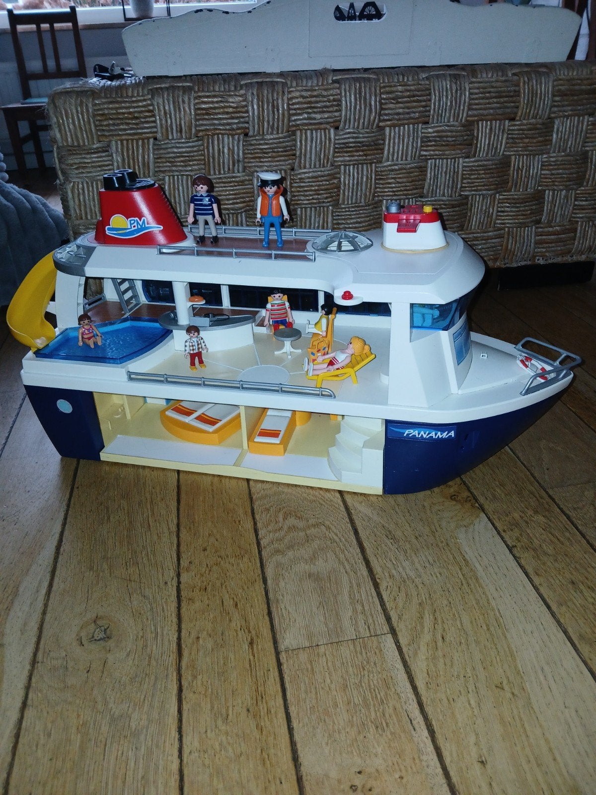Playmobil cruiseschip, Kinderen en Baby's, Speelgoed | Playmobil, Ophalen of Verzenden, Zo goed als nieuw