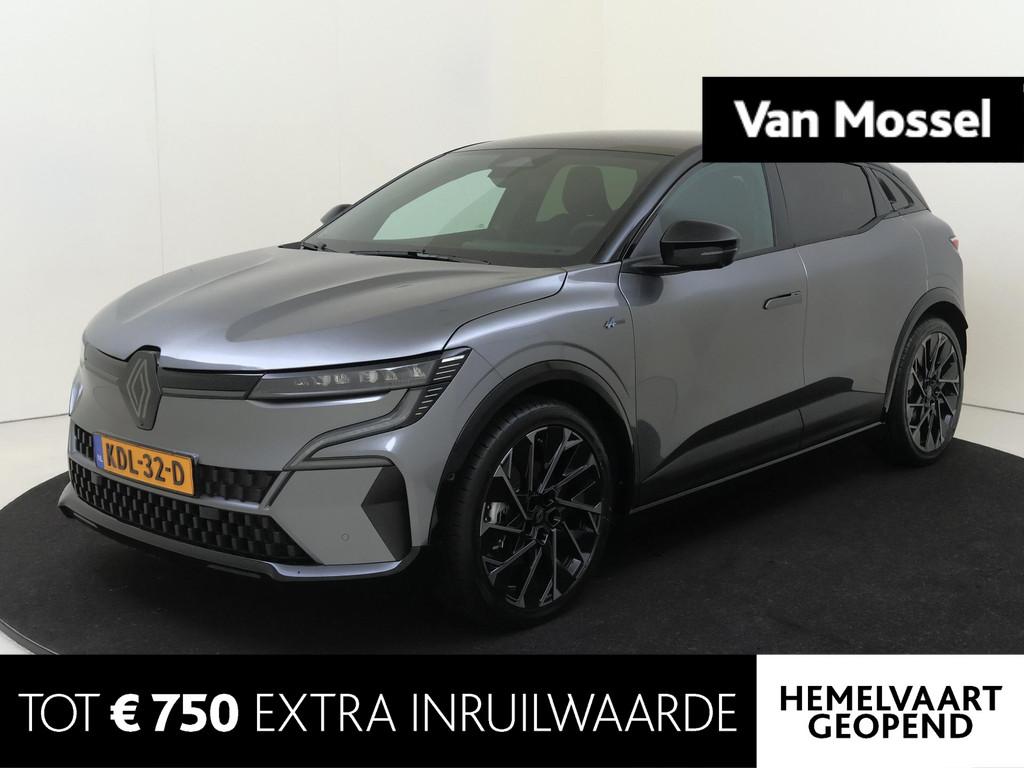 Renault Megane E-Tech comfort range Alpine 60 kWh | Pack Dri, Auto's, 468 km, 385 min, Zilver of Grijs, 900 kg