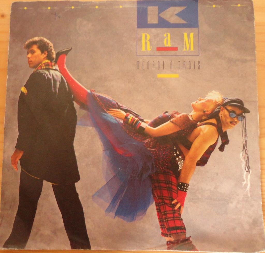 K-Ram > Menage A trois, Gebruikt, 7 inch, Single, Ophalen of Verzenden