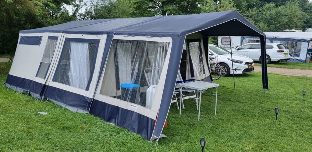 Roadmaster Family S Vouwwagen - Compleet en Ruim, Caravans en Kamperen, Beige, Aanwezig, Tot en met 4, Ophalen