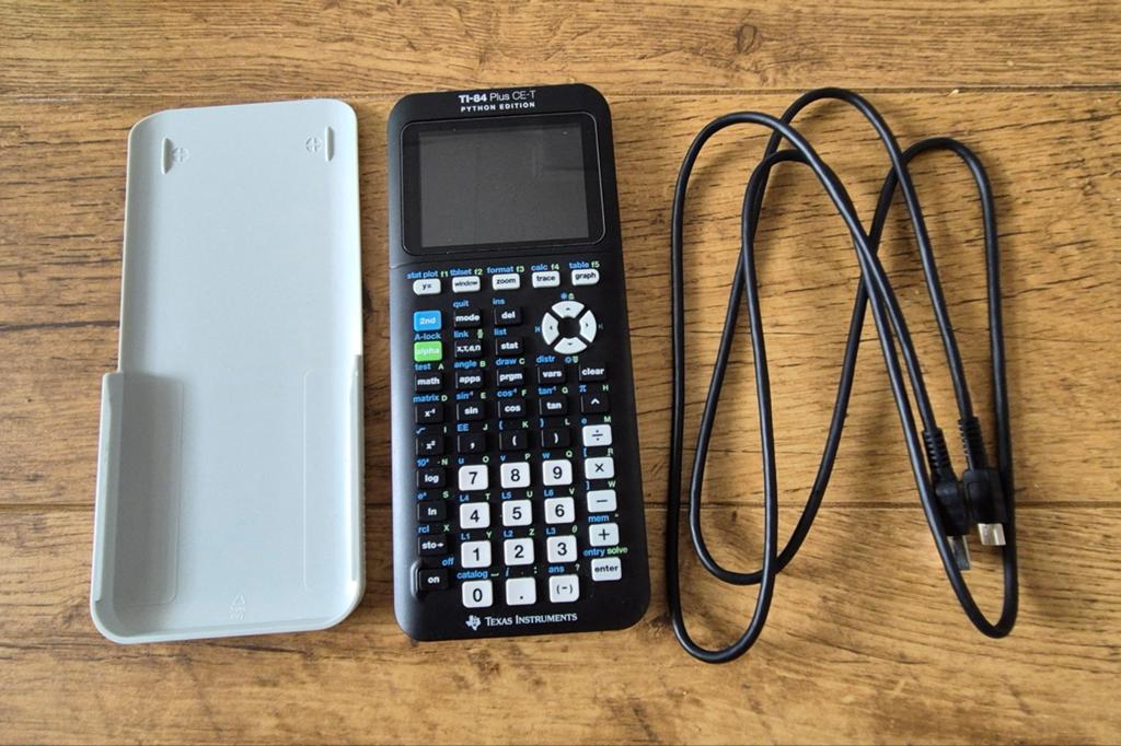 Texas Instruments TI-84 Plus CE-T Python Edition, Ophalen, Grafische rekenmachine, Zo goed als nieuw