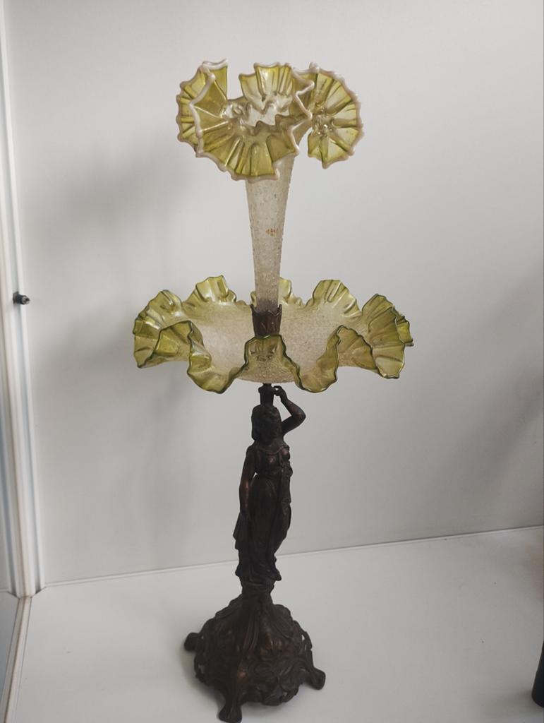 Prachtige antieke centerpiece tafelstuk, Verzenden