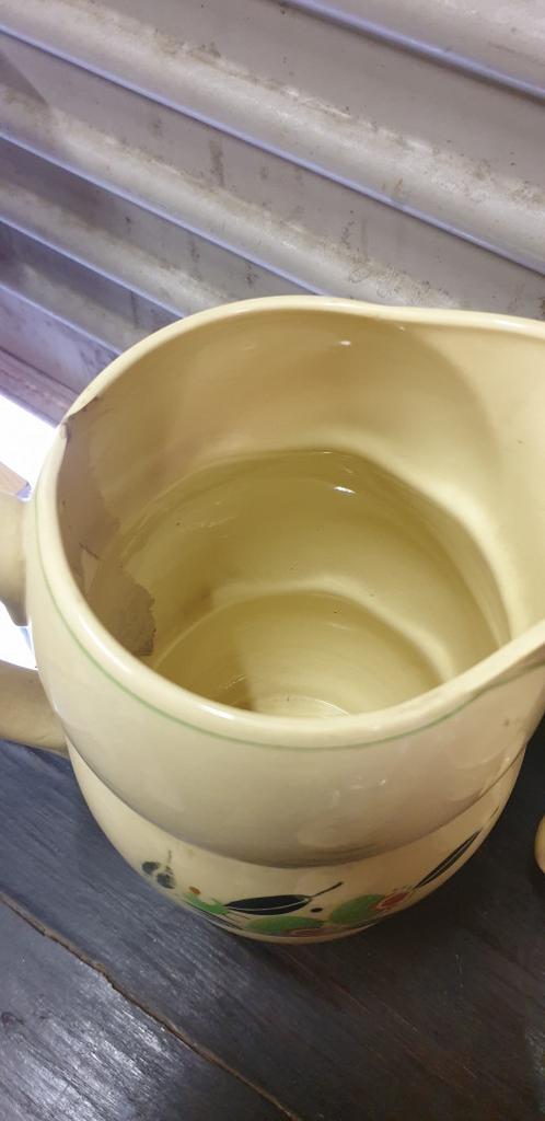 lampetstel vintage  driedelig, Ophalen of Verzenden