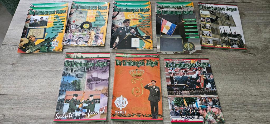 Tijdschrift De Limburgse Jagers, Ophalen of Verzenden, Landmacht, Nederland, Boek of Tijdschrift