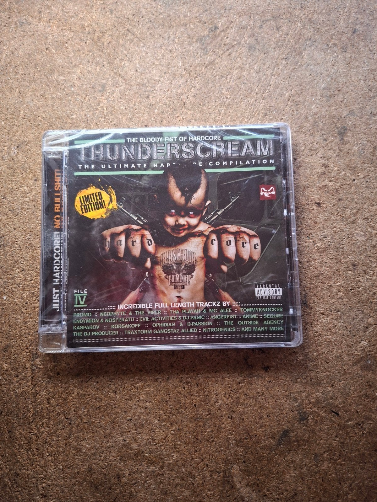 ThunderScream: The Bloody Fist of Hardcore - Limited Edition, Cd's en Dvd's, Ophalen of Verzenden, Nieuw in verpakking