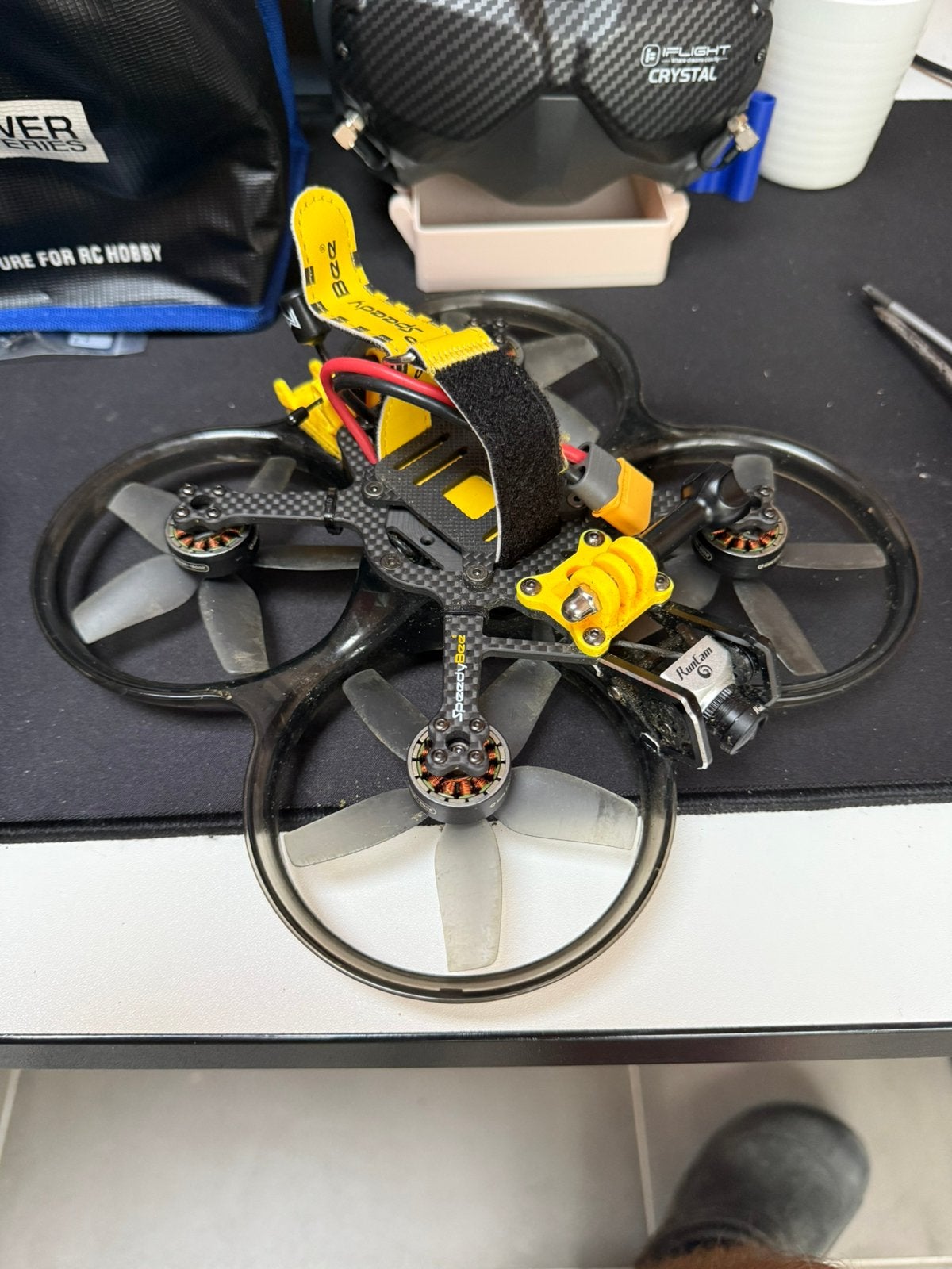 Speedybee Cinewhoop FPV drone set, Audio, Tv en Foto, Drones, Zo goed als nieuw, Standaard kwaliteit, Overige merken, Extra accu('s)